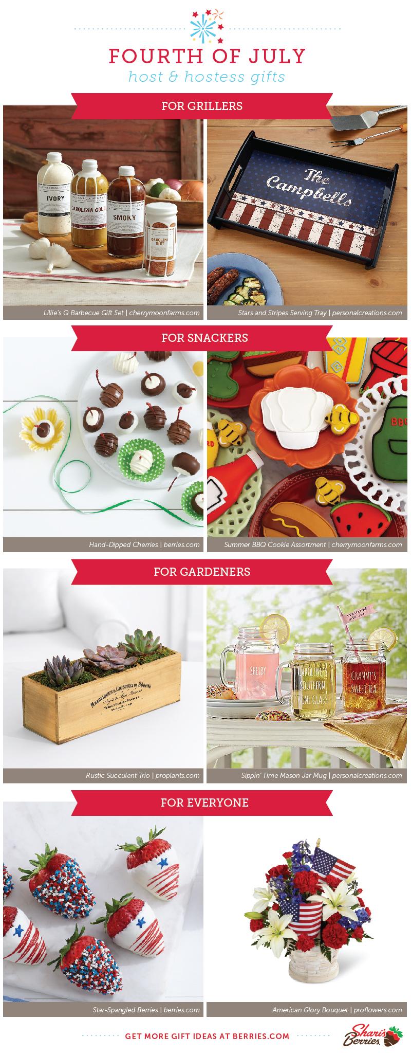 th of July Party Host and Hostess Gift Ideas