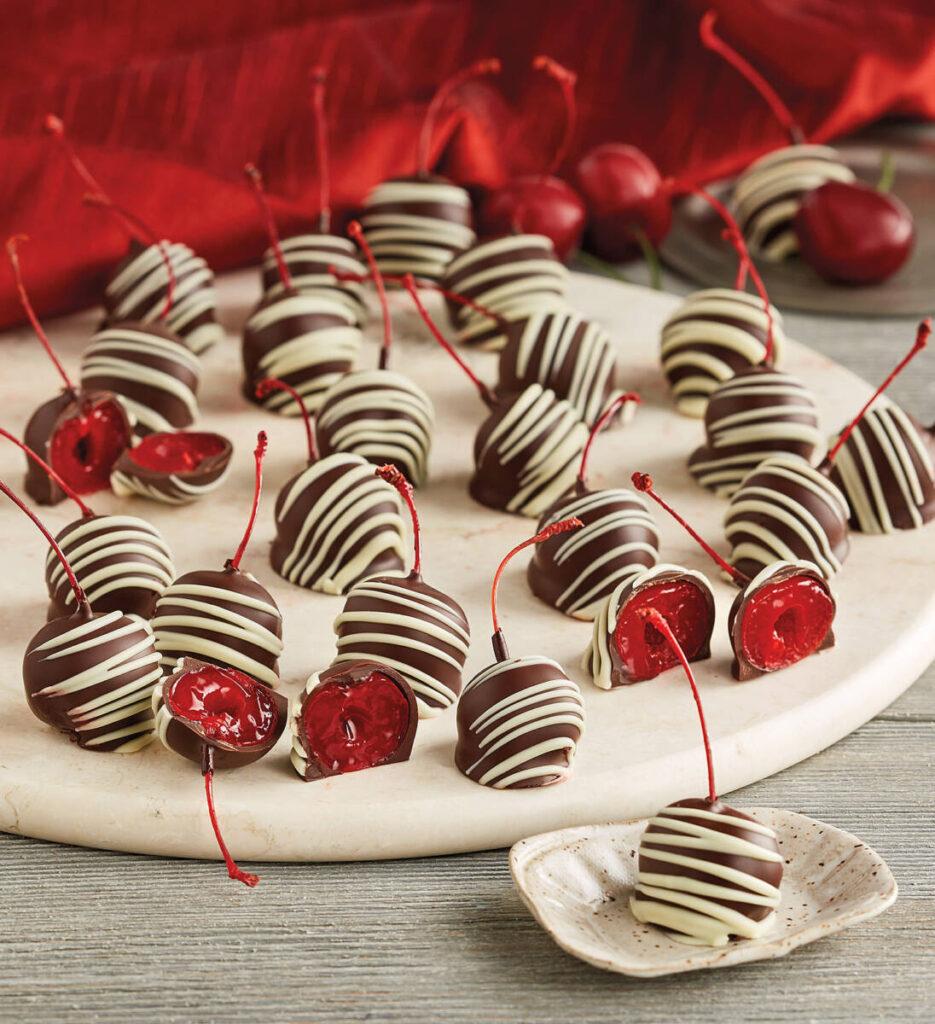 belgian chocolate maraschino cherries